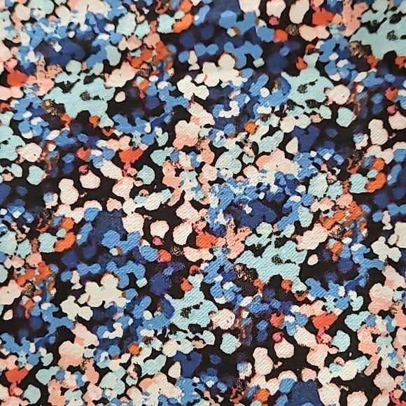 Kim Rogers Colorful Abstract Patterned Pullon Capris size 18W - Picture 4 of 9